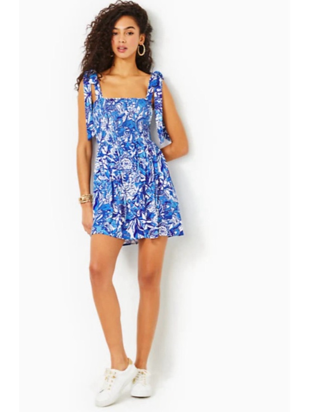 📌 NWOT Lilly Pulitzer Rivera Smocked ( Skort ) Romper